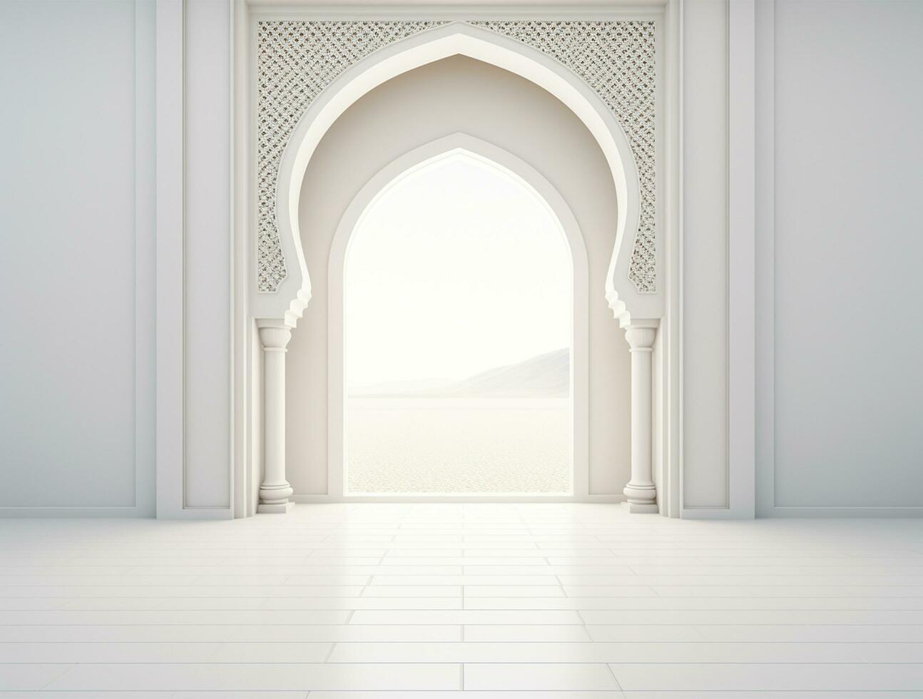 Ramadan kareem traditional islamic festival religious social media post design ai generated photo