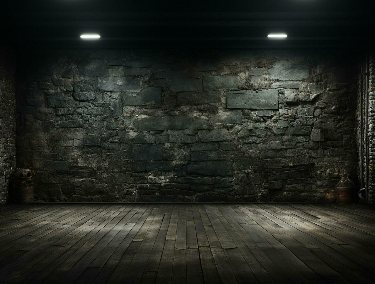 Empty modern texture wall background front view Ai generated photo