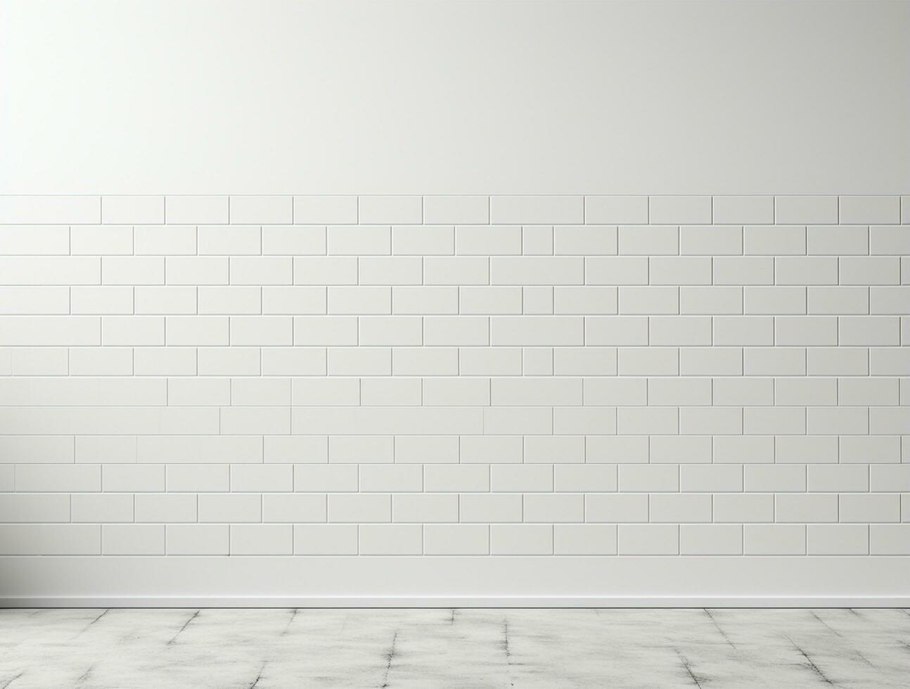 Empty modern texture wall background front view Ai generated photo
