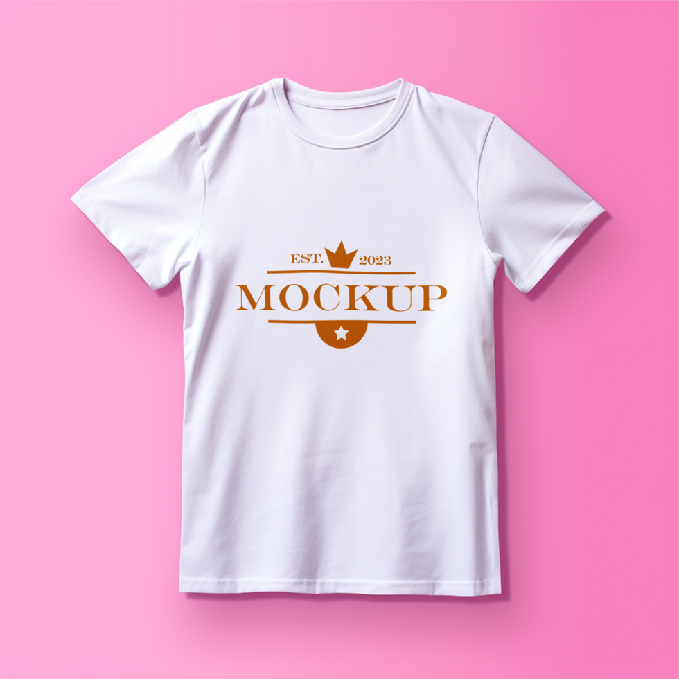 Editable tshirt mockup PSD template Ai generated
