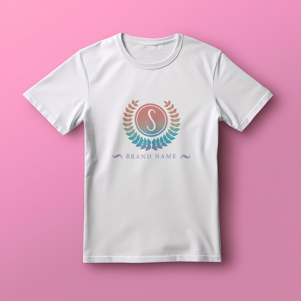 Editable tshirt mockup PSD template Ai generated