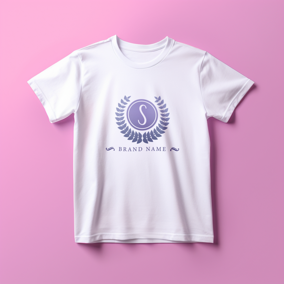 Editable tshirt mockup PSD template Ai generated