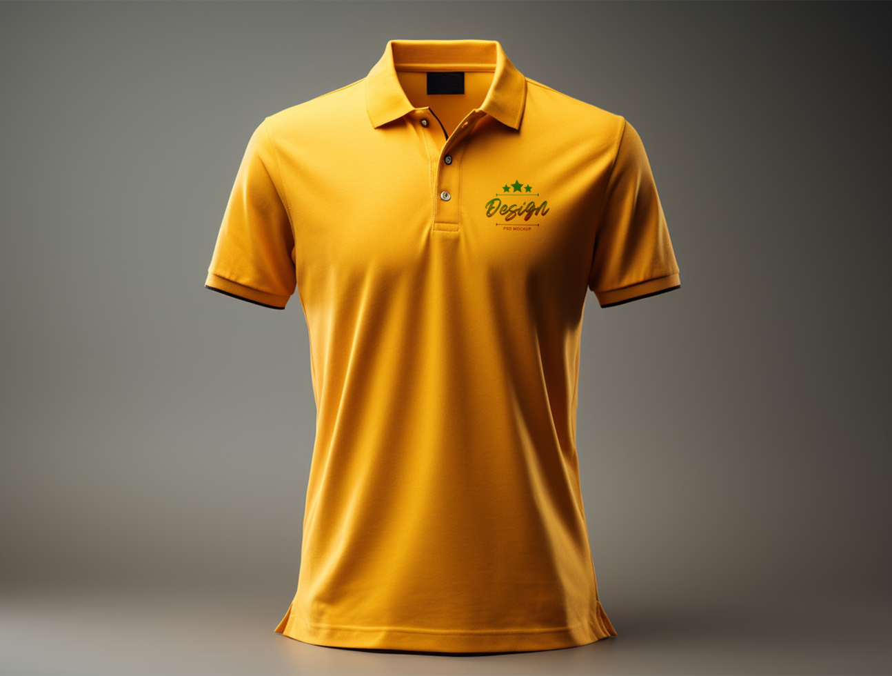 Editable t-shirt mockup PSD template ai generated
