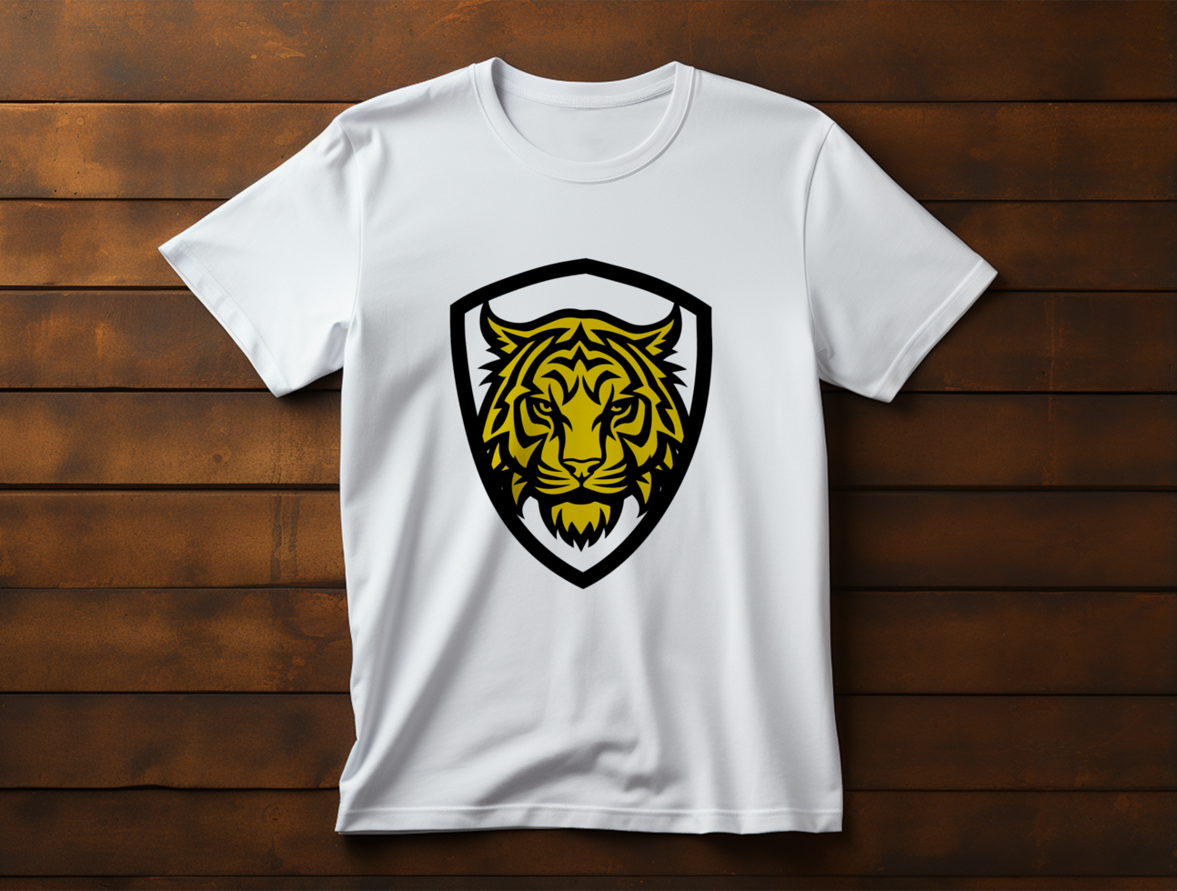 Editable t-shirt mockup PSD template ai generated