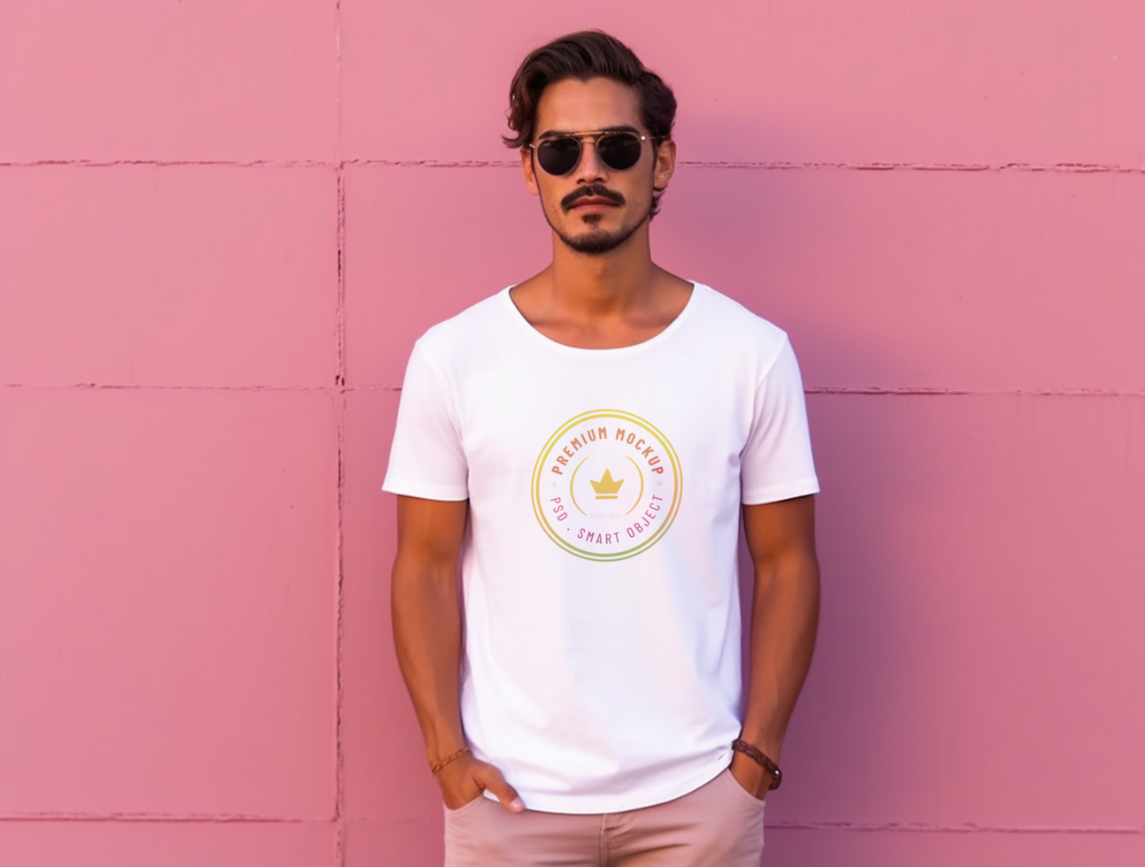 Editable tshirt mockup PSD template ai generated