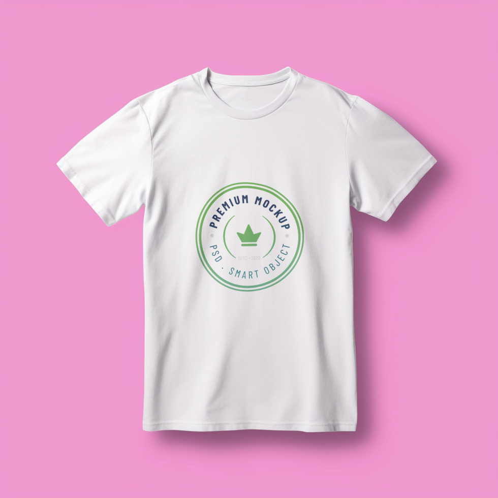 Editable tshirt mockup PSD template ai generated