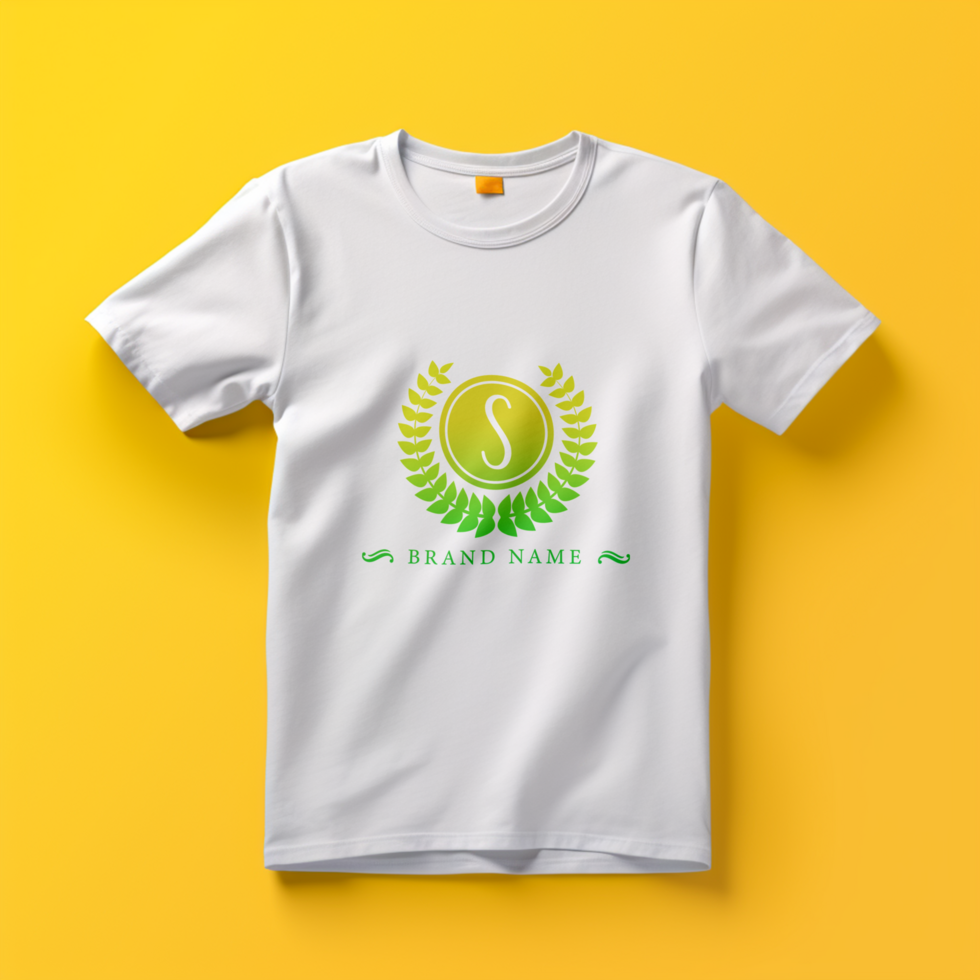 Editable tshirt mockup PSD template ai generated
