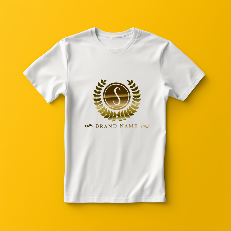 Editable tshirt mockup PSD template ai generated