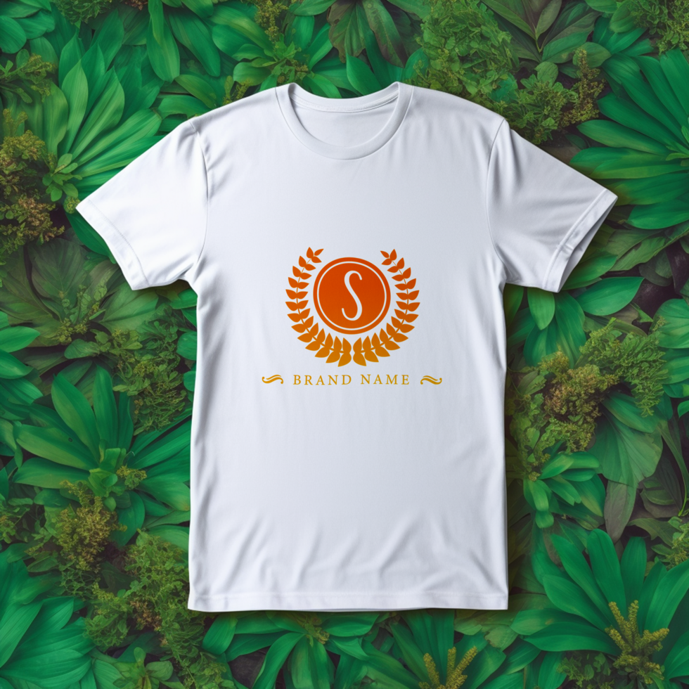 Editable tshirt mockup PSD template ai generated