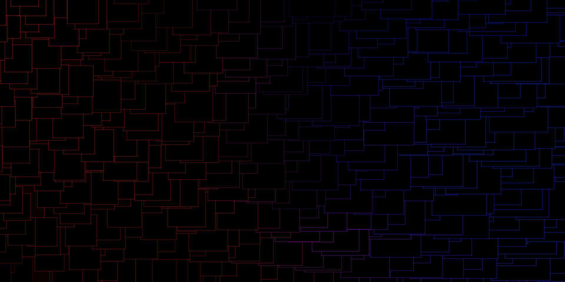 Dark Blue, Red vector layout with lines, rectangles.