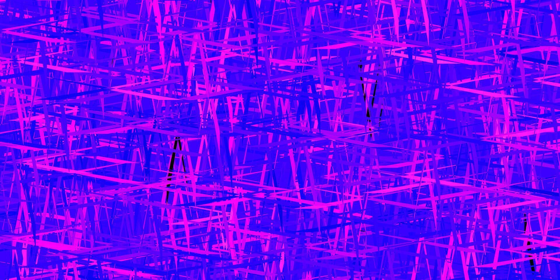 Dark Purple, Pink vector pattern with sharp lines.