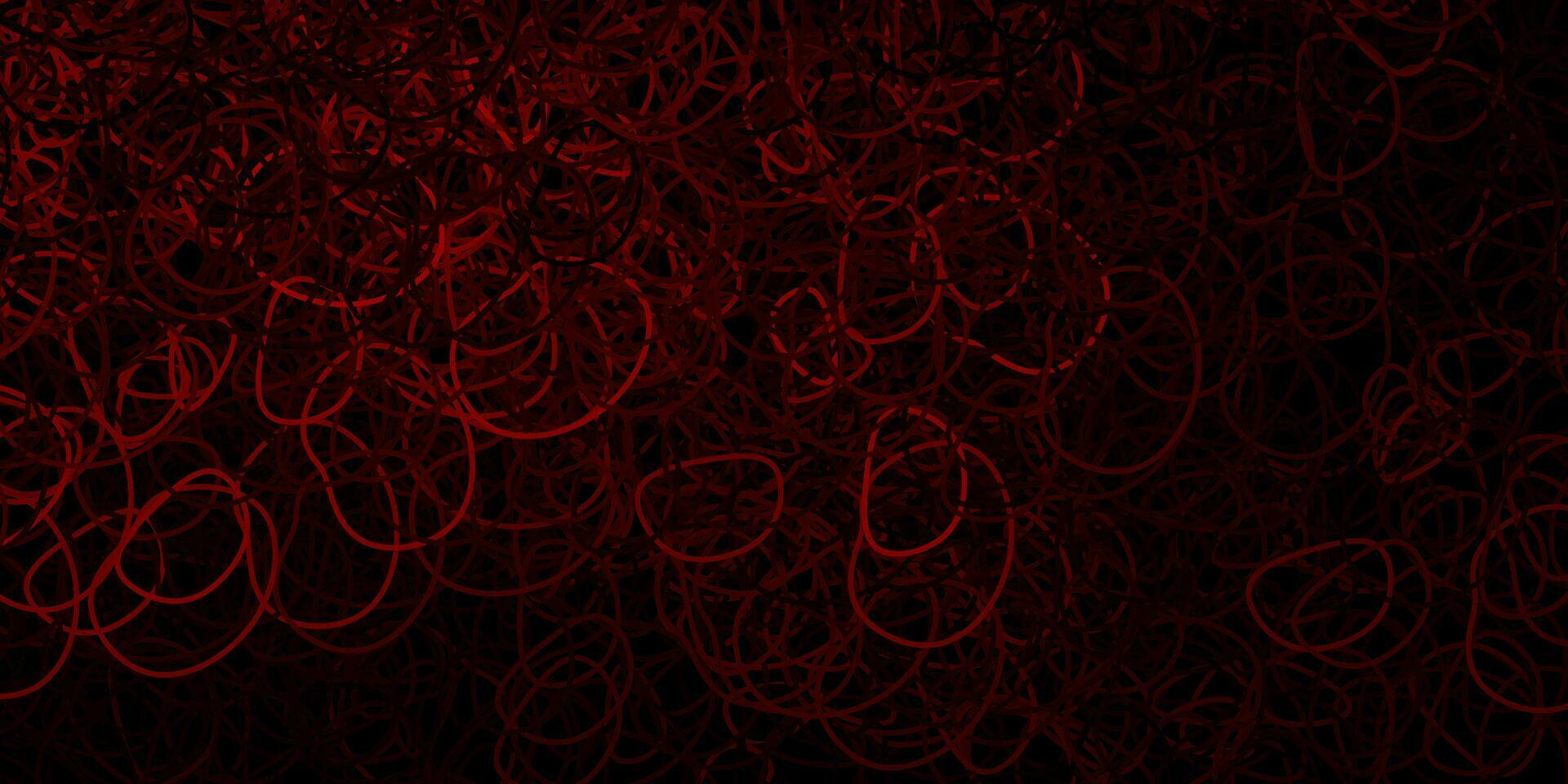 Dark red vector template with abstract forms.