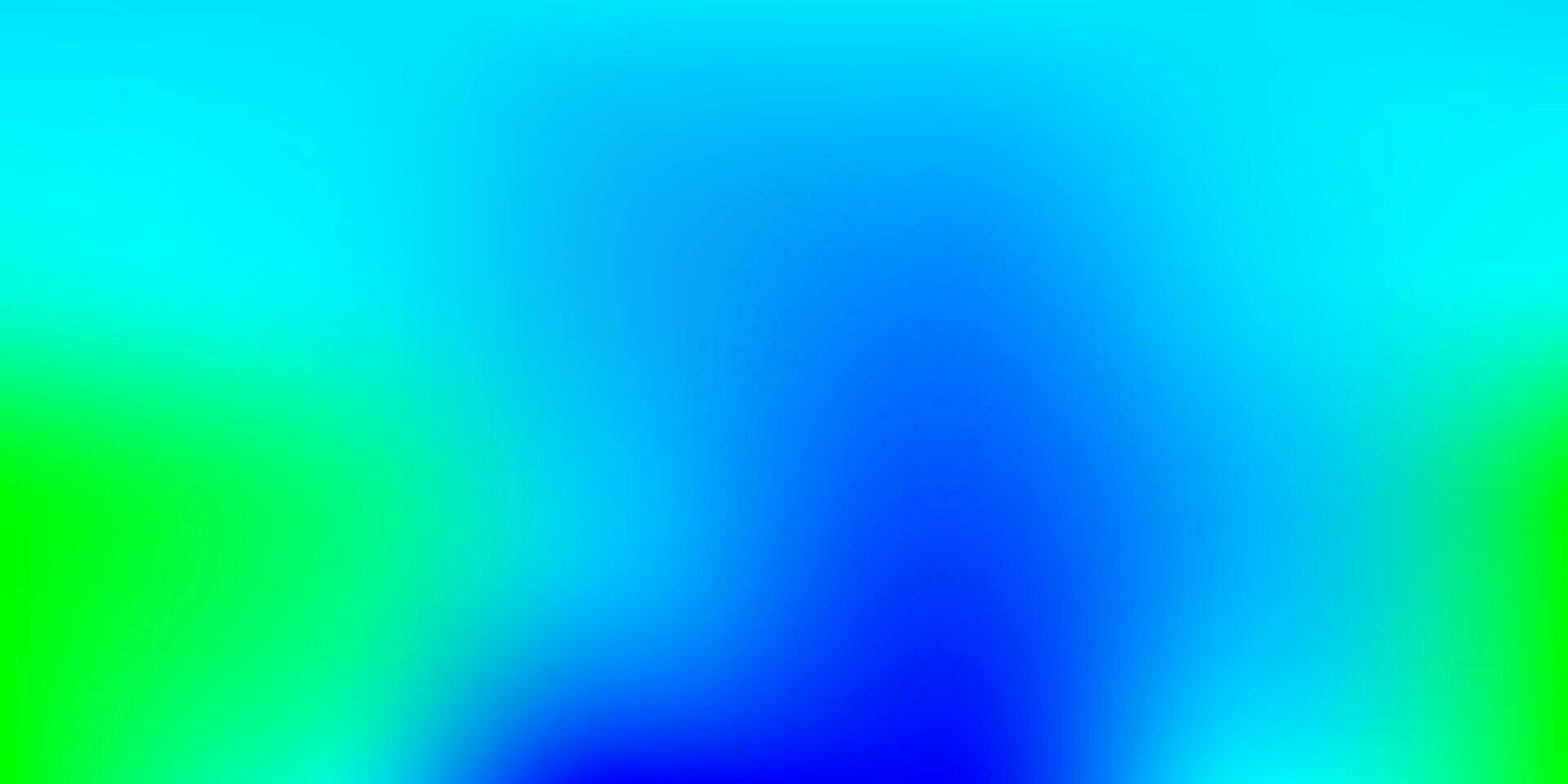 Dark Blue, Green vector gradient blur background.