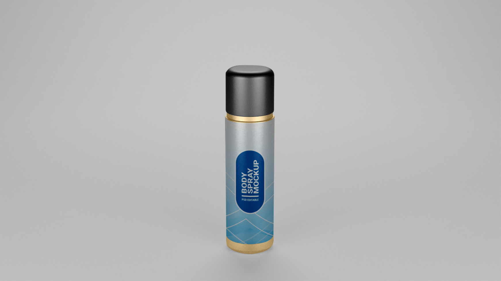 PSD spray bottle mockup