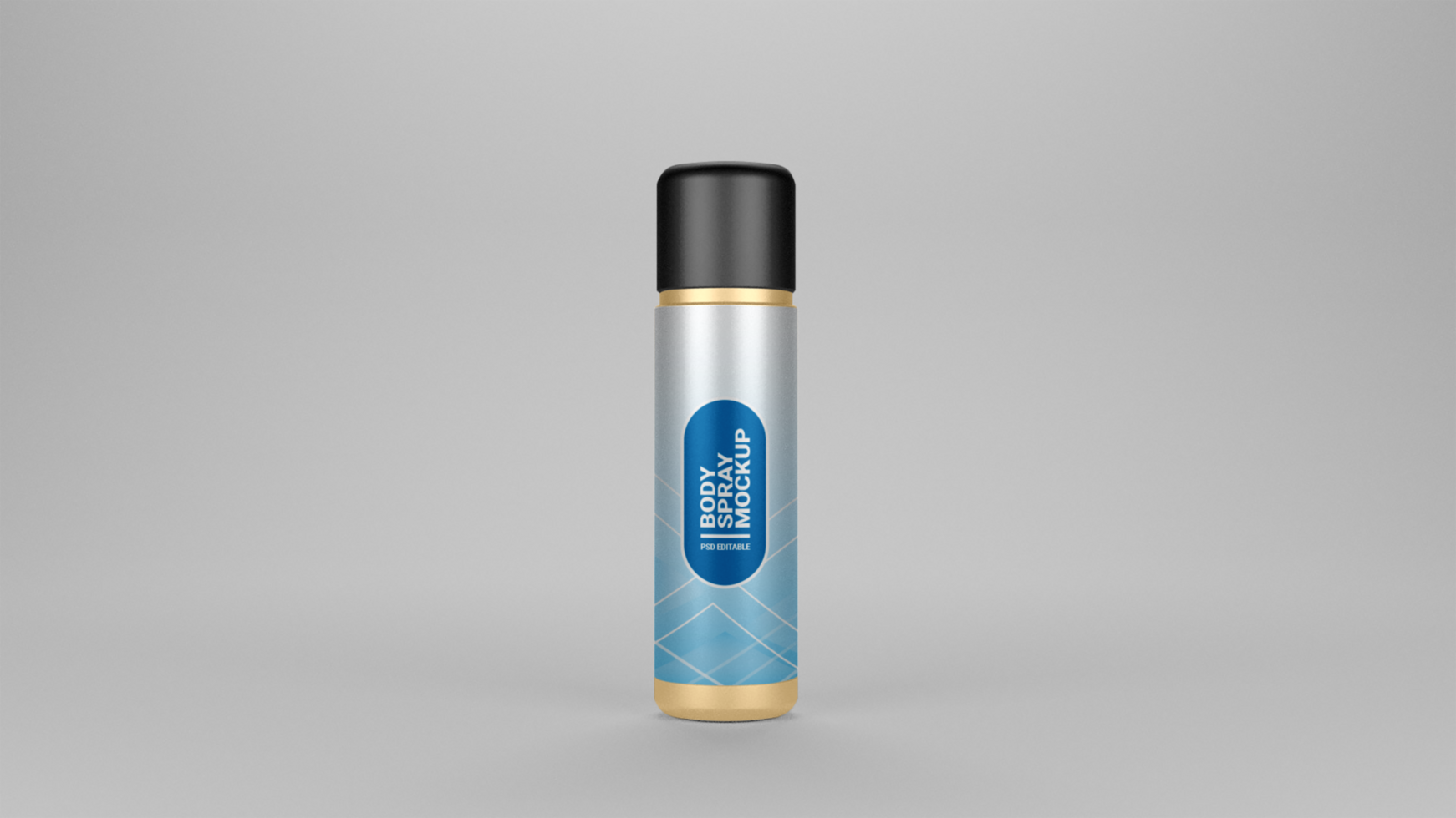 PSD spray bottle mockup