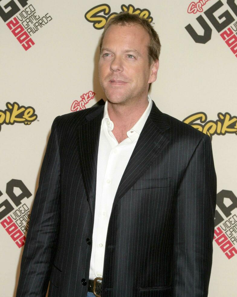 Kiefer Sutherland Spike TV Video Game Awards 2005 Gibson Ampitheater Los Angeles CA November 18