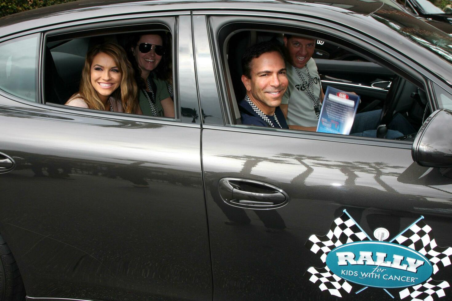 LOS ANGELES  OCT 23 Chrishell Stause Bill Dorfman at the Rally for Kids with Cancer Scavenger Hunt 2010 at Roosevelt Hotel on October 23 2010 in Los Angeles CA photo