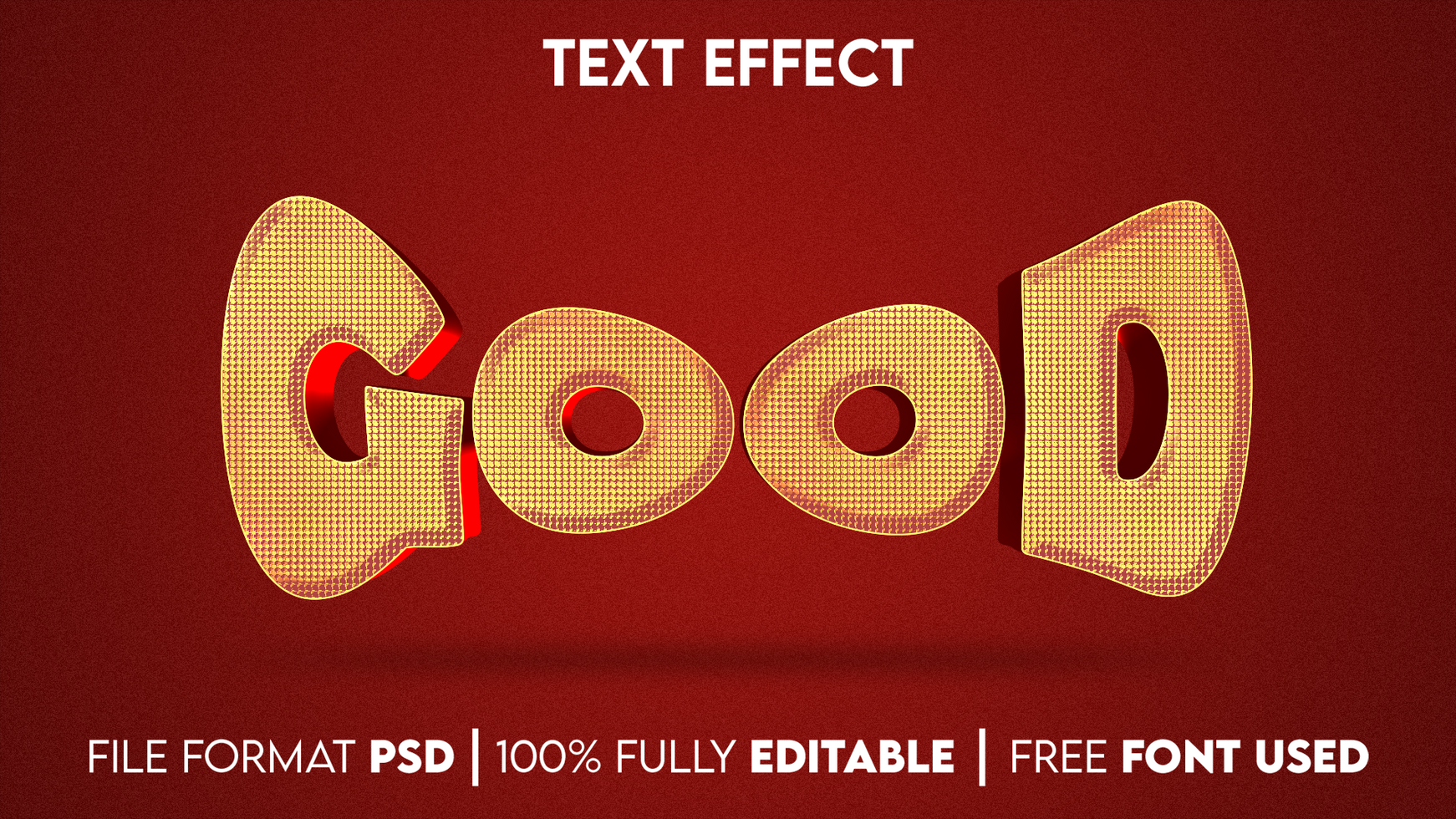 Good Editable Text Effect psd