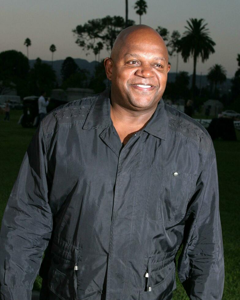 Charles S Dutton Hollywood Forever Cemetary Premiere Screening of Ghost Whisperer and Threshold Los Angeles CA September 9 2005 photo