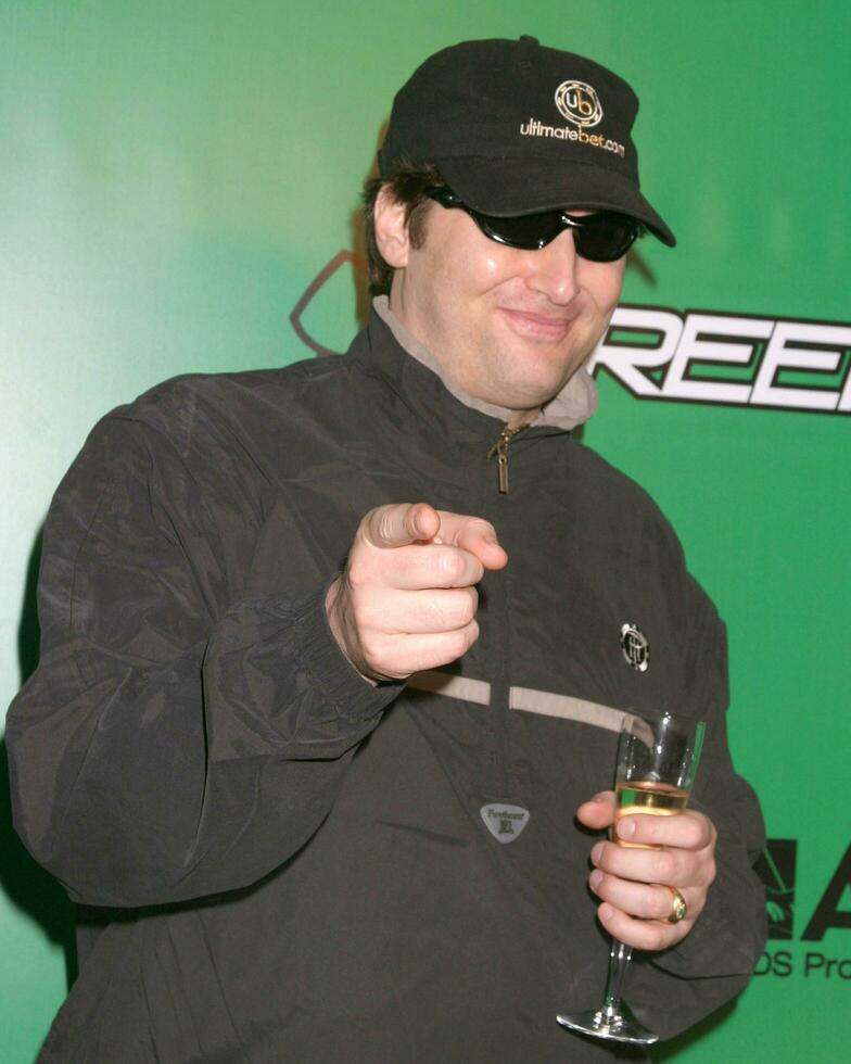 Phil Helllmuth Phil Hellmuth Birthday Party sponsored by GreenTiePokercom Quixote Studios Los Angeles CA July 16 2005 photo