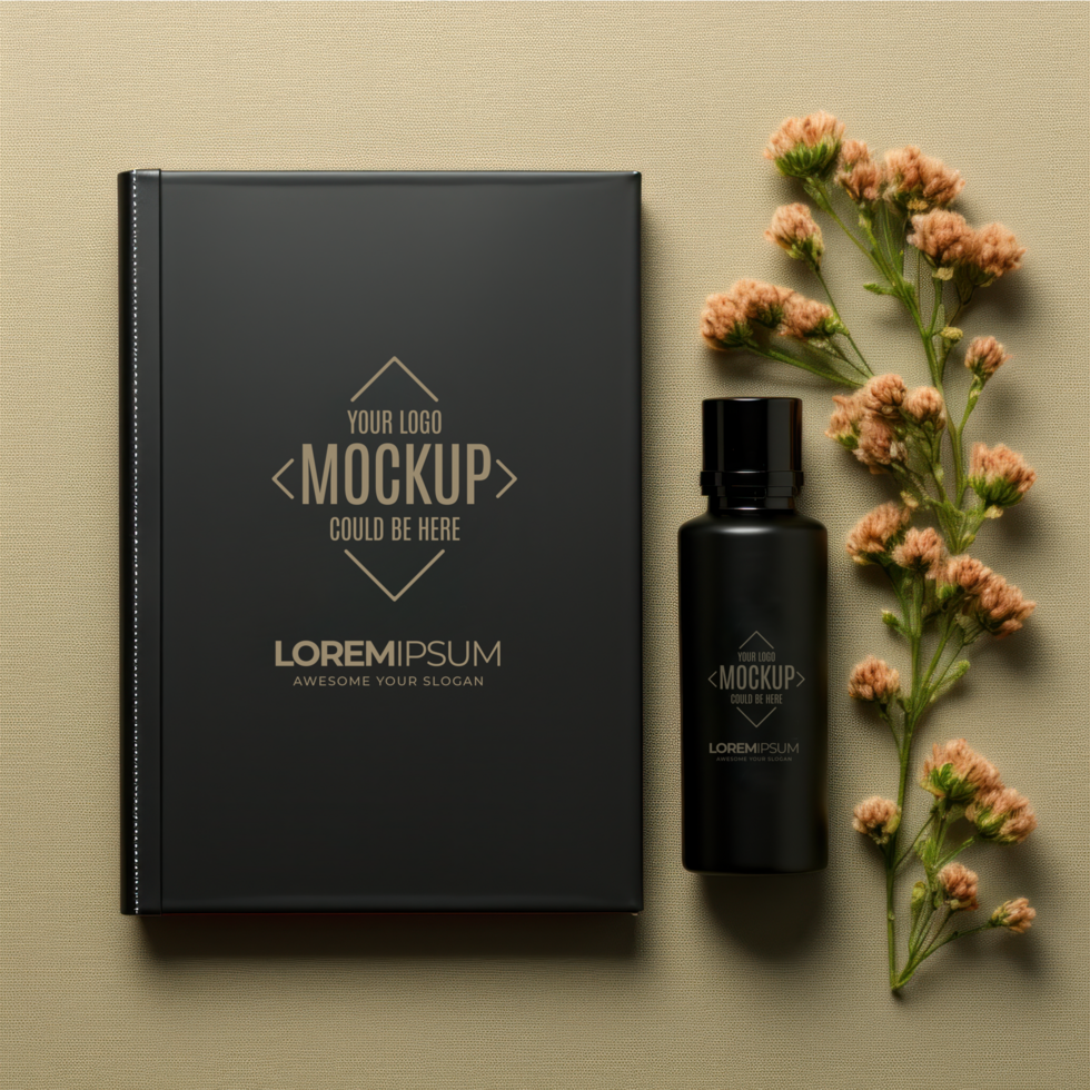 bussines stasanary mockup AI Generative psd