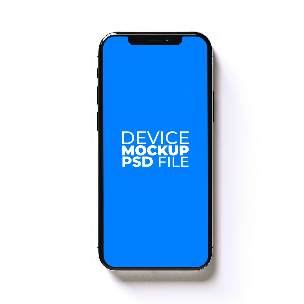 iphone xs max mockup AI Generative psd