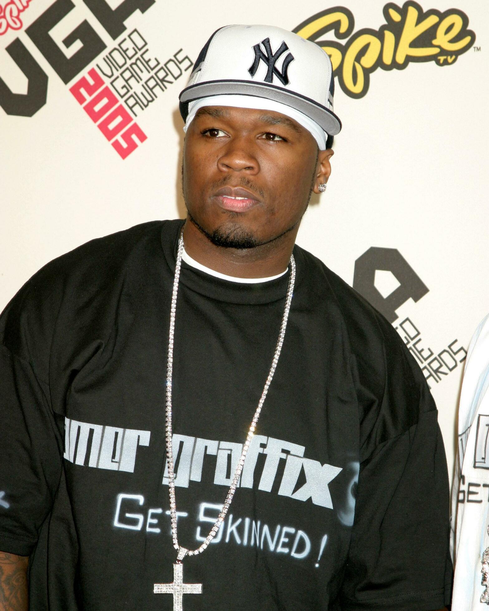 50Cent aka Curtis Jackson Spike TV Video Game Awards 2005 Gibson ...