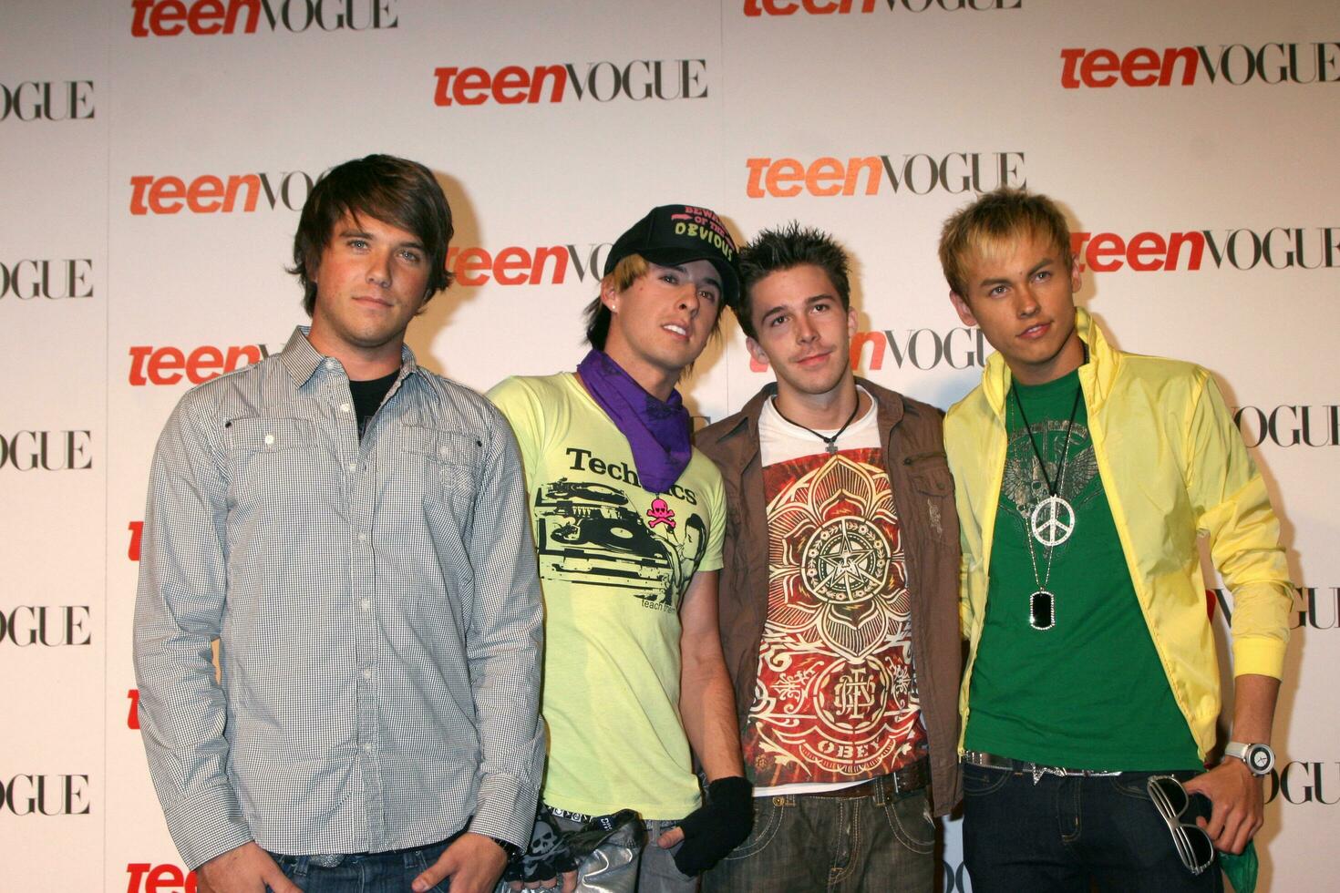 Varsity Fan Club Band arriving at the Teen Vogue Young Hollywood Party at the LACMA in Los Angeles CA on September 18 2008 photo