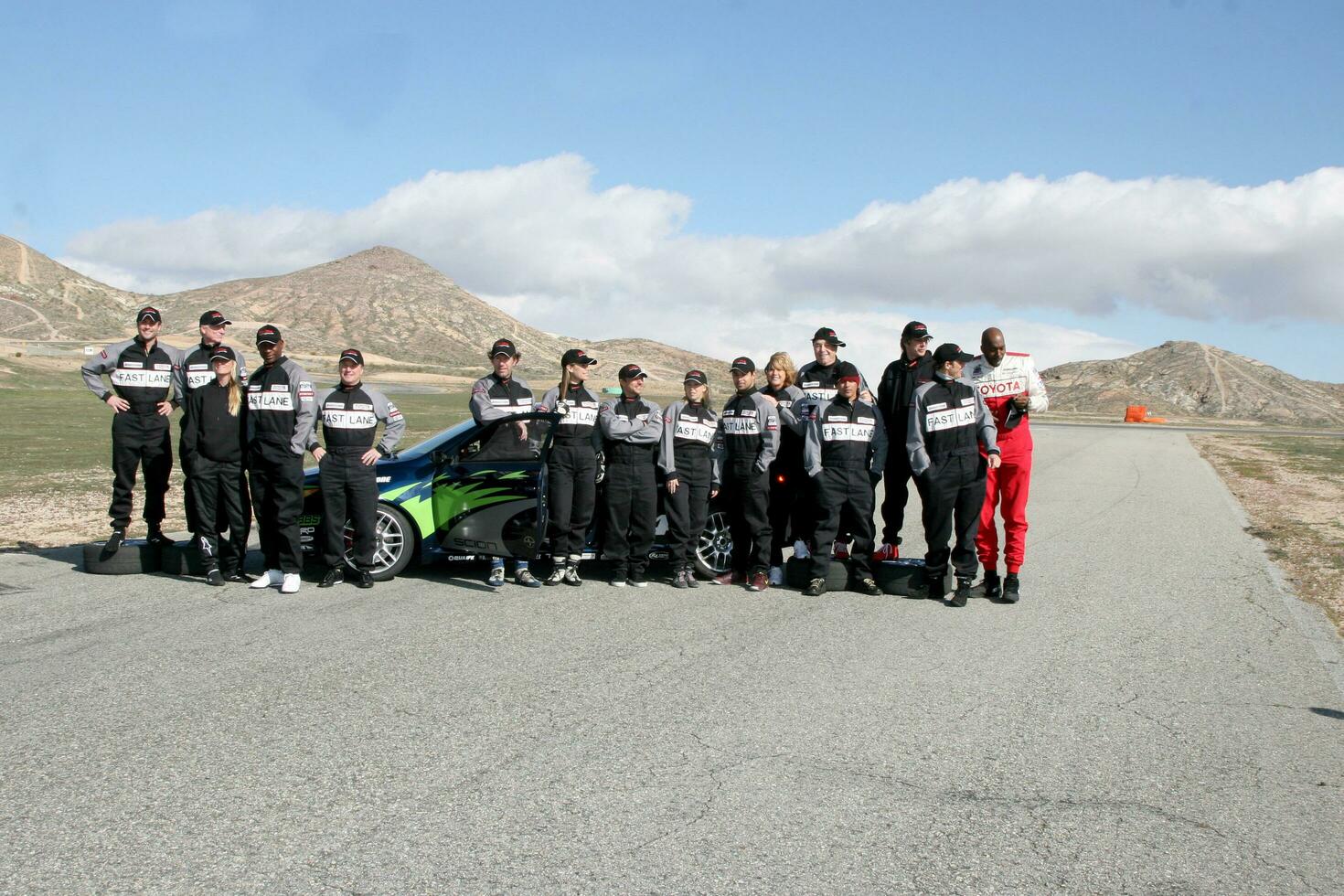 Pro  Celebrity Racers including Drew Lachey Daniel Goddard Wilmer Valderama John Salley Toyota ProCelebrity Race Lancaster Training The Willows Lancaster CA March 15 2008 photo