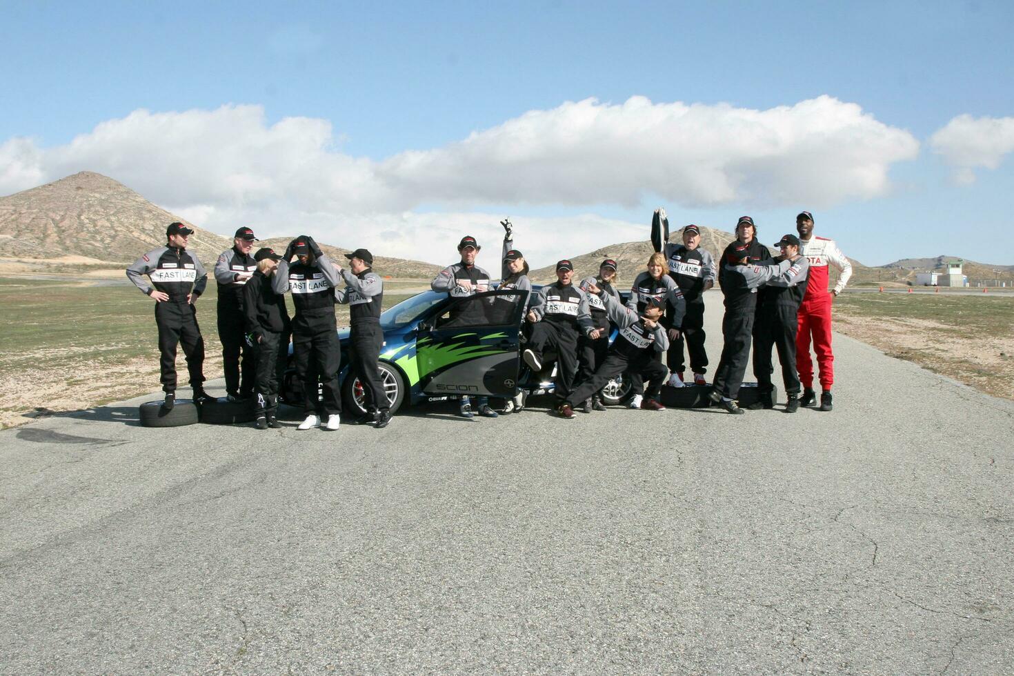 Pro  Celebrity Racers including Drew Lachey Daniel Goddard Wilmer Valderama John Salley Toyota ProCelebrity Race Lancaster Training The Willows Lancaster CA March 15 2008 photo