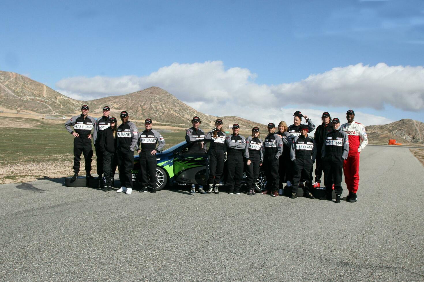 Pro  Celebrity Racers including Drew Lachey Daniel Goddard Wilmer Valderama John Salley Toyota ProCelebrity Race Lancaster Training The Willows Lancaster CA March 15 2008 photo