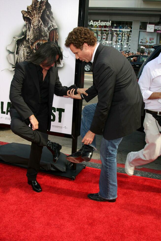Brad Silberling  Will Farrell arriving at the Land of the Lost Premiere at Graumans Chinese Theater in Los Angeles CA on May 29 photo