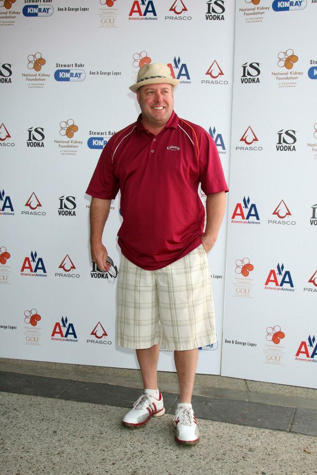 Gary Valentine arriving at the National Kidney Foundation Celebrity Golf Classic at the Lakeside Lakeside Golf Club in Burbank CA onMay 4 photo