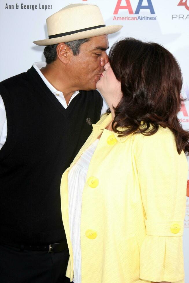 George  Ann Lopez arriving at the National Kidney Foundation Celebrity Golf Classic at the Lakeside Lakeside Golf Club in Burbank CA onMay 4 photo