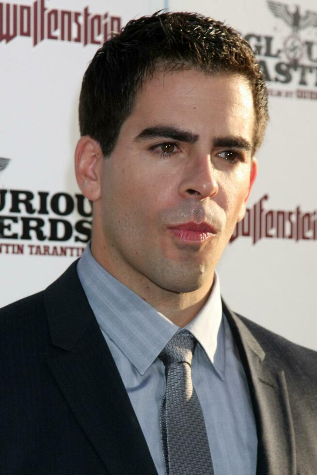 Eli Roth  arriving  at the Los Angeles Premiere of Inglourious Basterds at Graumans Chinese Theater in Los Angeles CA  on August 10  2009 photo