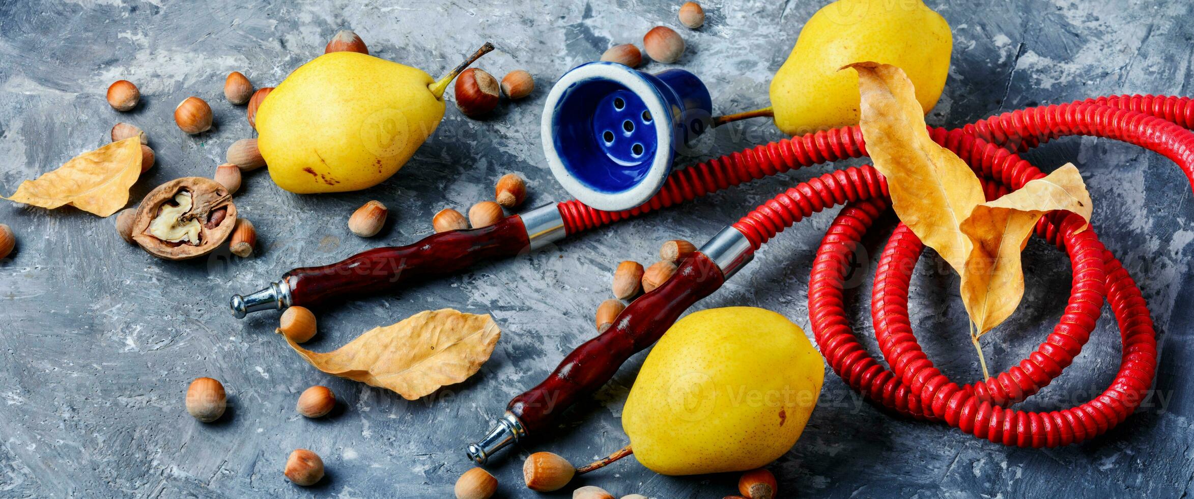 Fruit with hookah photo