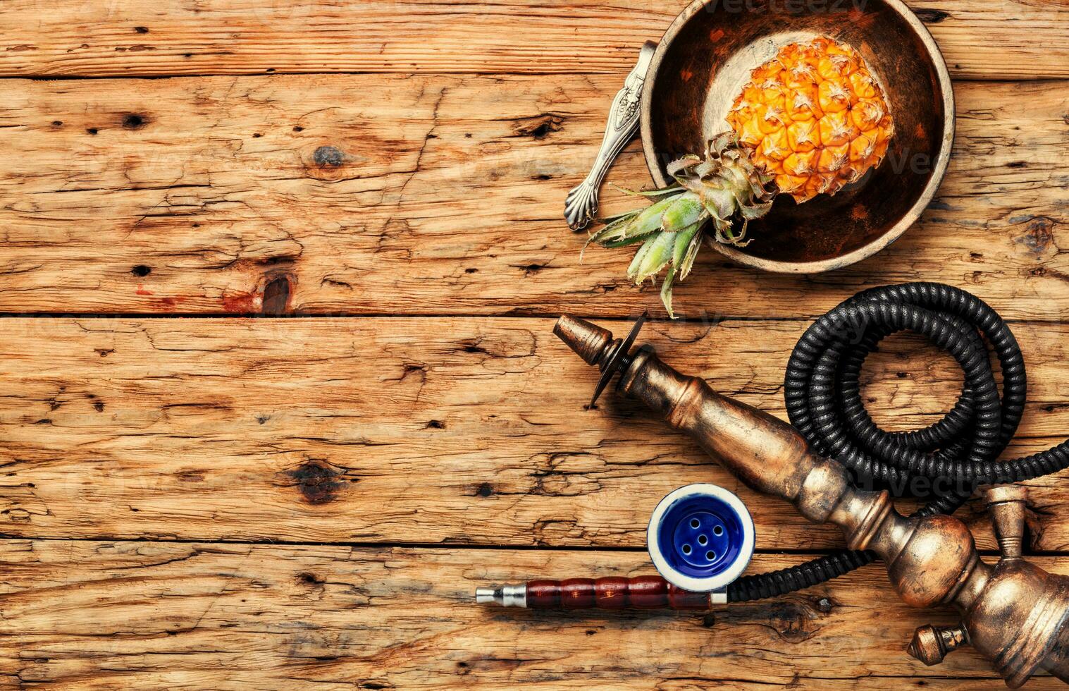 Fruit with hookah photo