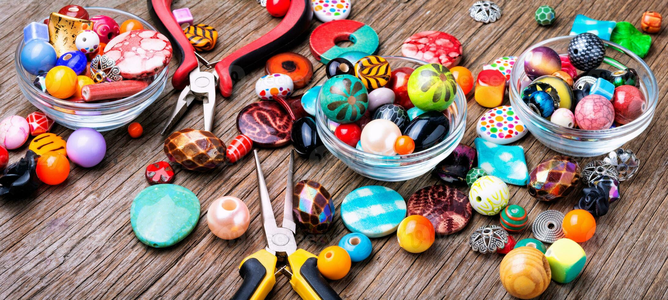 Bead for making jewelry photo