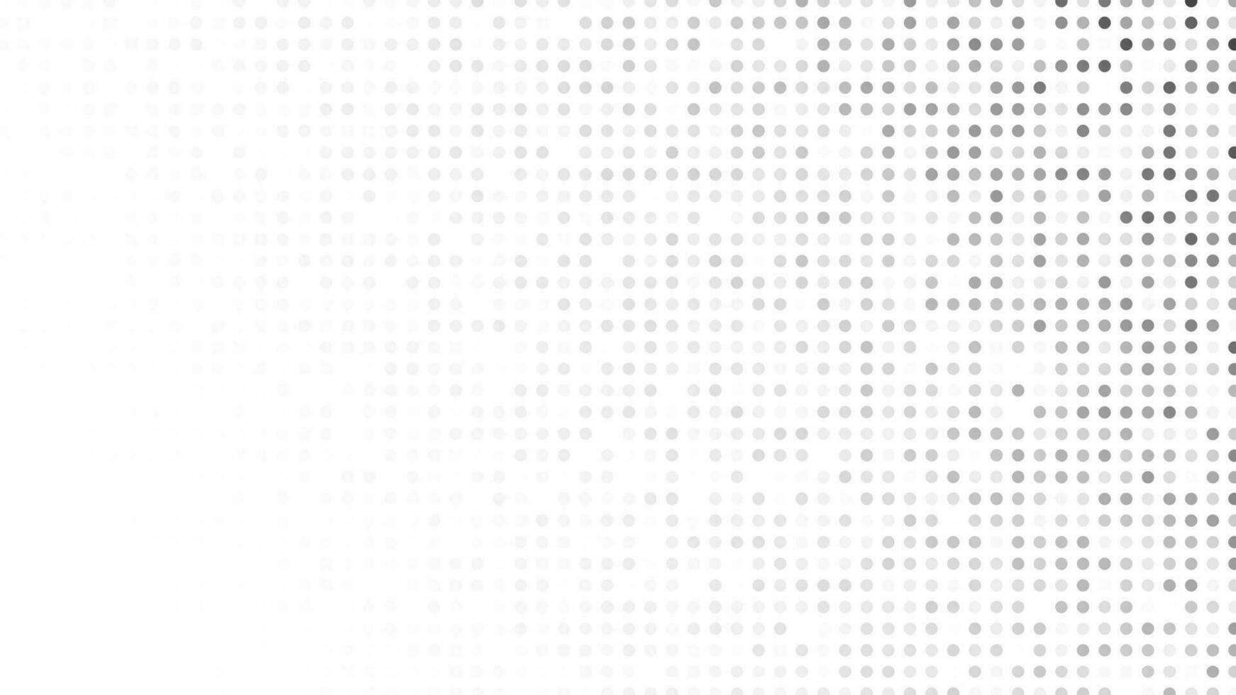 Monochrome halftone background with dots vector