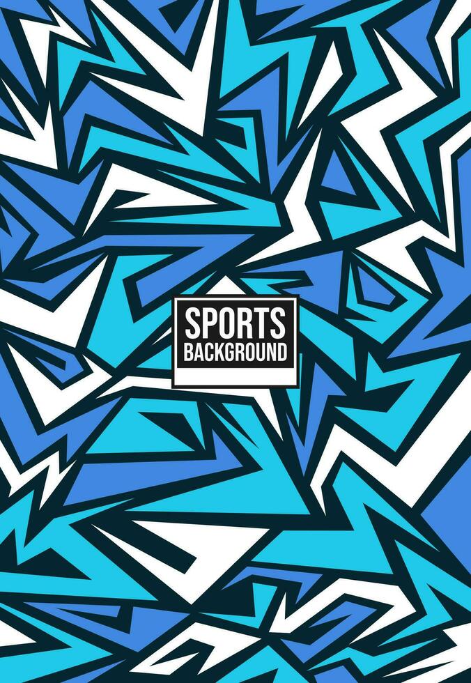 Abstract sport jersey pattern background vector