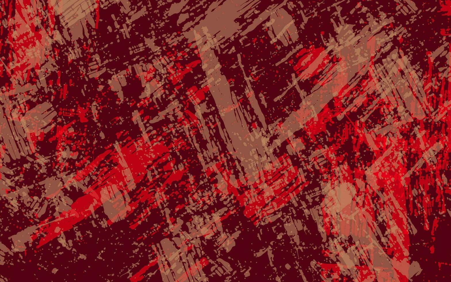 Resumen grunge textura splash pintura color rojo fondo vector