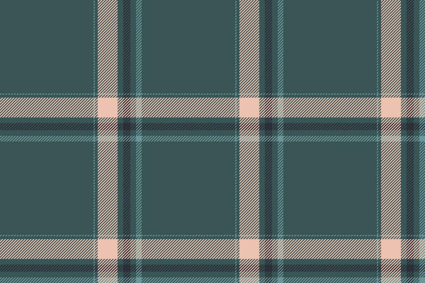 Plaid background, check seamless pattern in blue. Vector fabric texture for textile print, wrapping paper, gift card or wallpaper.