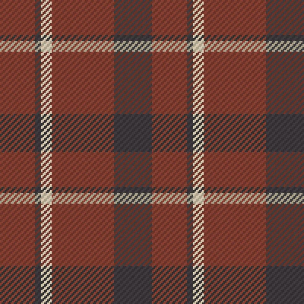 Seamless pattern of scottish tartan plaid. Repeatable background with check fabric texture. Vector backdrop striped textile print.