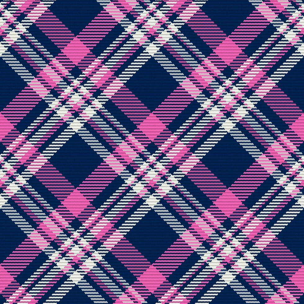 Seamless pattern of scottish tartan plaid. Repeatable background with check fabric texture. Vector backdrop striped textile print.