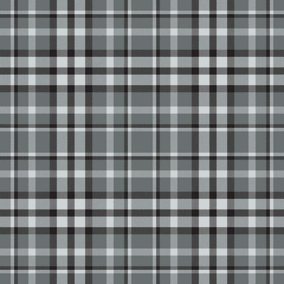 Plaid seamless pattern. Check fabric texture. Vector textile print.