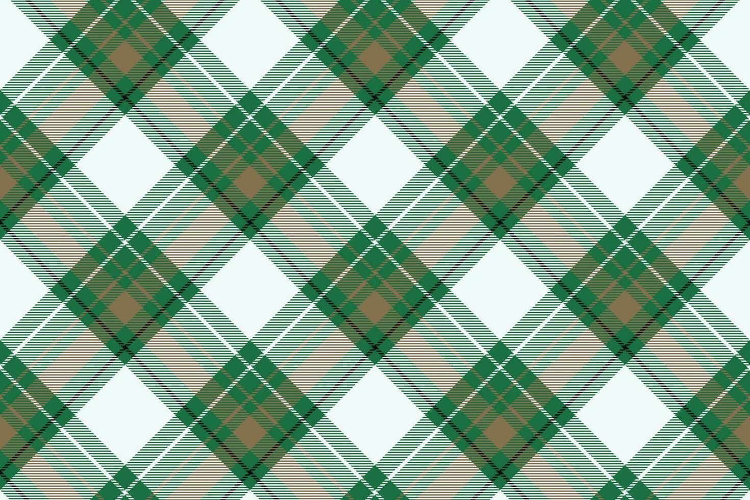 Tartan plaid background, diagonal check seamless pattern. Vector fabric texture for textile print, wrapping paper, gift card, wallpaper.