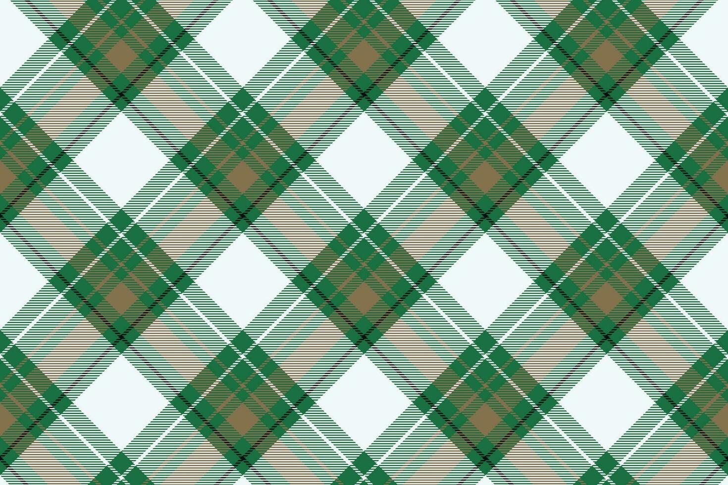 Tartan plaid background, diagonal check seamless pattern. Vector fabric texture for textile print, wrapping paper, gift card, wallpaper.