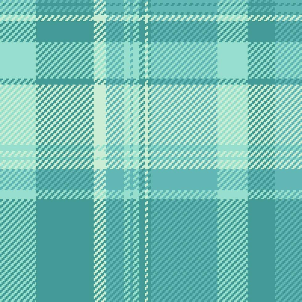 Textile fabric texture of seamless check plaid with a background pattern vector tartan.
