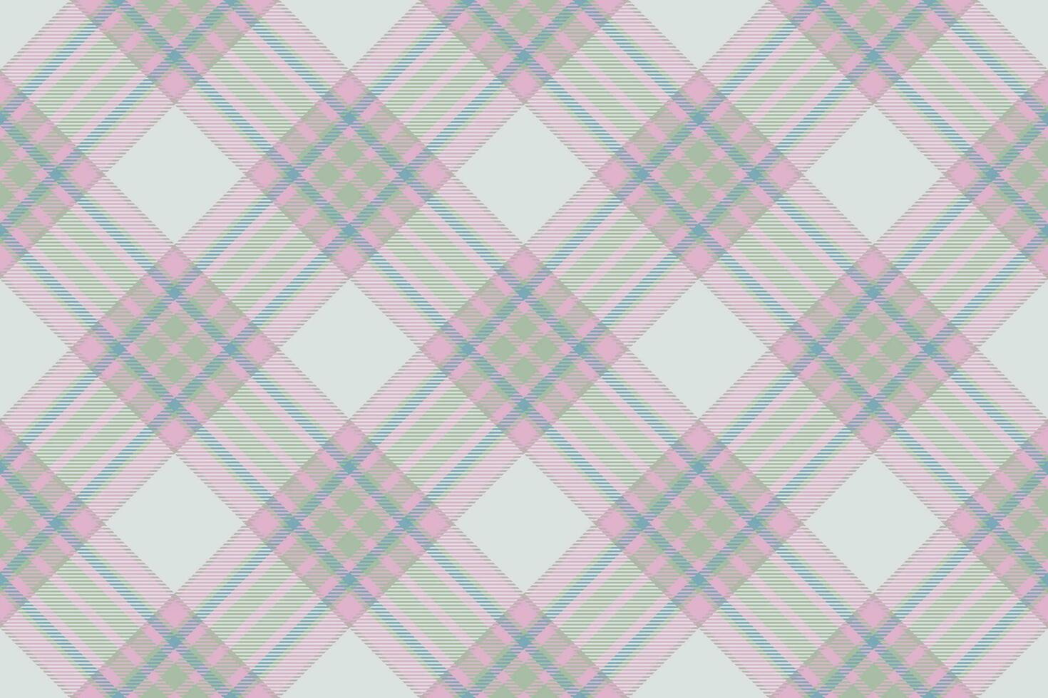 Tartan plaid background, diagonal check seamless pattern. Vector fabric texture for textile print, wrapping paper, gift card, wallpaper.