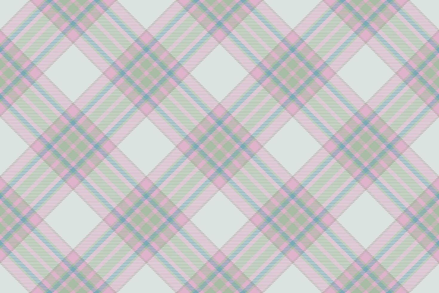 Tartan plaid background, diagonal check seamless pattern. Vector fabric texture for textile print, wrapping paper, gift card, wallpaper.